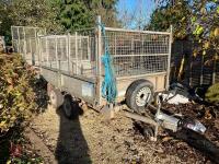 IFOR WILLIAMS LT-10-5 TWIN AXLE TRAILER