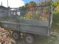 IFOR WILLIAMS LT-10-5 TWIN AXLE TRAILER - 8