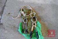 2 BURDIZZO CASTRATORS AND CALVING ROPE - 2