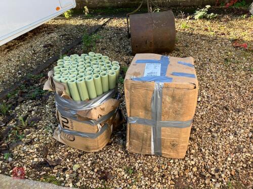 2 BOXES OF 500 PLASTIC TREE GUARDS