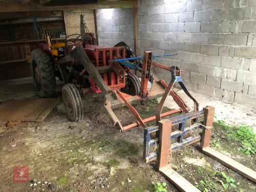 1958 INTERNATIONAL B250 2WD TRACTOR