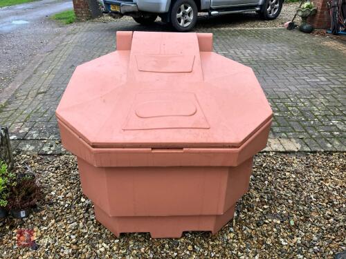 LARGE PLASTIC FEED BIN