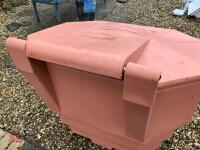 LARGE PLASTIC FEED BIN - 6