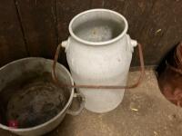 SMALL MILK CHURN & POT - 4