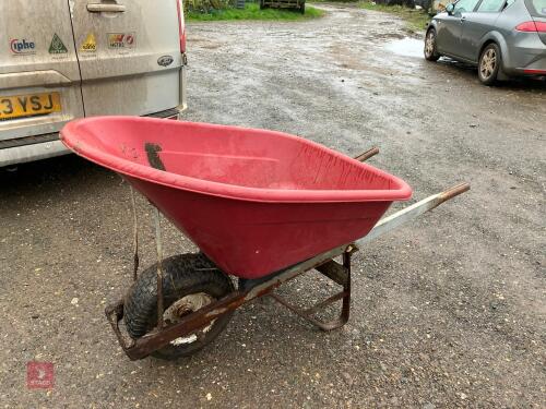 LARGE PLASTIC WHEELBARROW