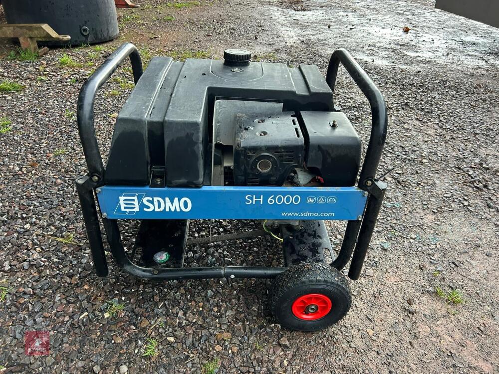 SDMO SH6000 GENERATOR