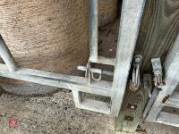 15' HD CATTLE FEED BARRIER & TROUGH (4) - 4