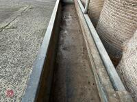 15' HD CATTLE FEED BARRIER & TROUGH (4) - 6