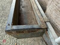 15' HD CATTLE FEED BARRIER & TROUGH (4) - 7