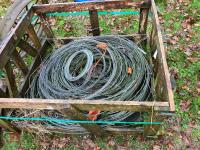 QTY OF MIXED FENCING WIRE - 7