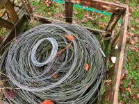 QTY OF MIXED FENCING WIRE - 9