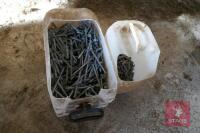 LARGE QTY 4" + 3" ROOFING NAILS - 2