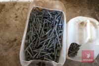 LARGE QTY 4" + 3" ROOFING NAILS - 3