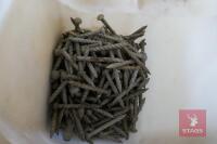 LARGE QTY 4" + 3" ROOFING NAILS - 5