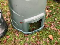 COMPOST BIN & LRG PLASTIC PLANTER - 5