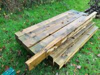 PALLET OF MIXED TIMBER BEAMS - 2