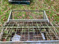 2 GALVANISED HAY RACKS - 5