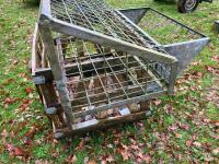 2 GALVANISED HAY RACKS - 6