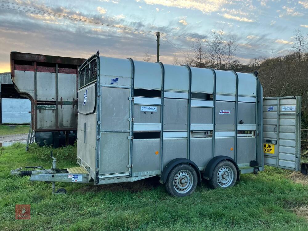 IFOR WILLIAMS 12' LIVESTOCK TRAILER