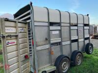 IFOR WILLIAMS 12' LIVESTOCK TRAILER - 13