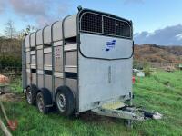 IFOR WILLIAMS 12' LIVESTOCK TRAILER - 21