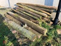 50 WOODEN STAKES