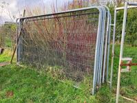 6 X HERAS FENCING PANELS - 3