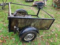 4' X 3' TRAILER CHASSIS - 6