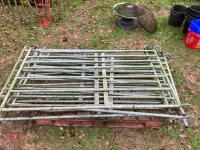 5 X 5' GALVANISED SHEEP HURDLES