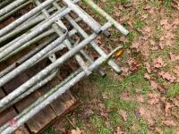 5 X 5' GALVANISED SHEEP HURDLES - 8