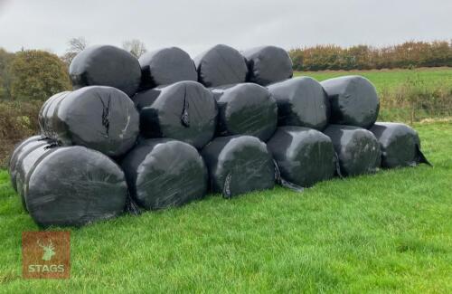 40 ROUND BALES OF HAYLAGE BIDS PER BALE