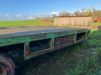 22' LOW LOADING TWIN TANDEM AXLE TRAILER - 12