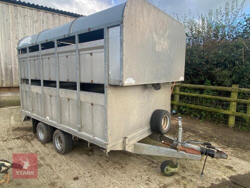 GRAHAM EDWARDS 10' LIVESTOCK TRAILER