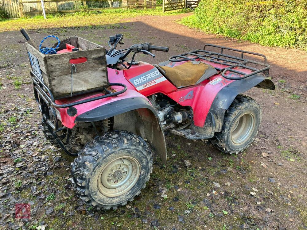 HONDA BIG RED 350CC QUAD BIKE