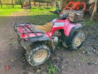 HONDA BIG RED 350CC QUAD BIKE - 4