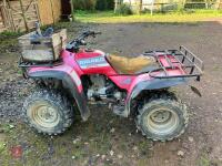 HONDA BIG RED 350CC QUAD BIKE - 6