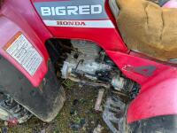 HONDA BIG RED 350CC QUAD BIKE - 9