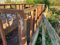 HOMEMADE RECTANGULAR CATTLE FEEDER - 8