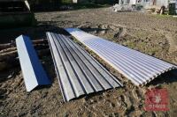 10 ROOFING SHEETS & 1 8' ROOF RIDGE - 5