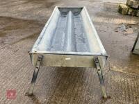 8' GALVANISED FEED TROUGH - 4