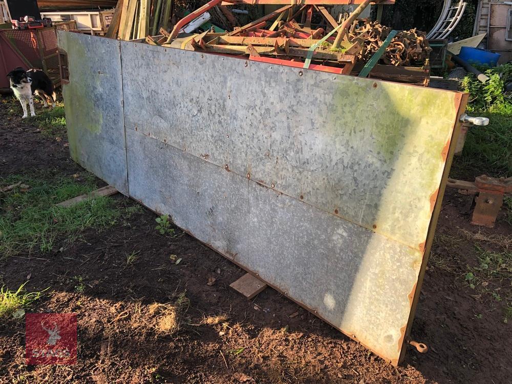 12FT x 4FT SHEETED DOOR