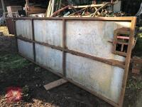 12FT x 4FT SHEETED DOOR - 2