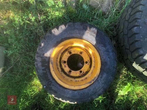 100/75/15.3 TYRE/WHEEL