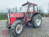 1986 MASSEY FERGUSON 265 4WD TRACTOR - 3