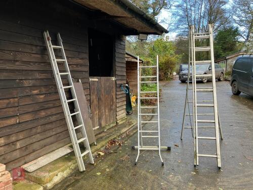 ALUMINIUM EXTENDING LADDERS ETC