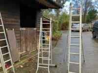 ALUMINIUM EXTENDING LADDERS ETC - 2