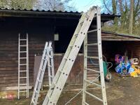 ALUMINIUM EXTENDING LADDERS ETC - 3