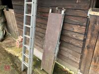 ALUMINIUM EXTENDING LADDERS ETC - 6