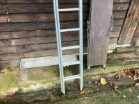 ALUMINIUM EXTENDING LADDERS ETC - 9