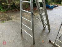 ALUMINIUM EXTENDING LADDERS ETC - 14